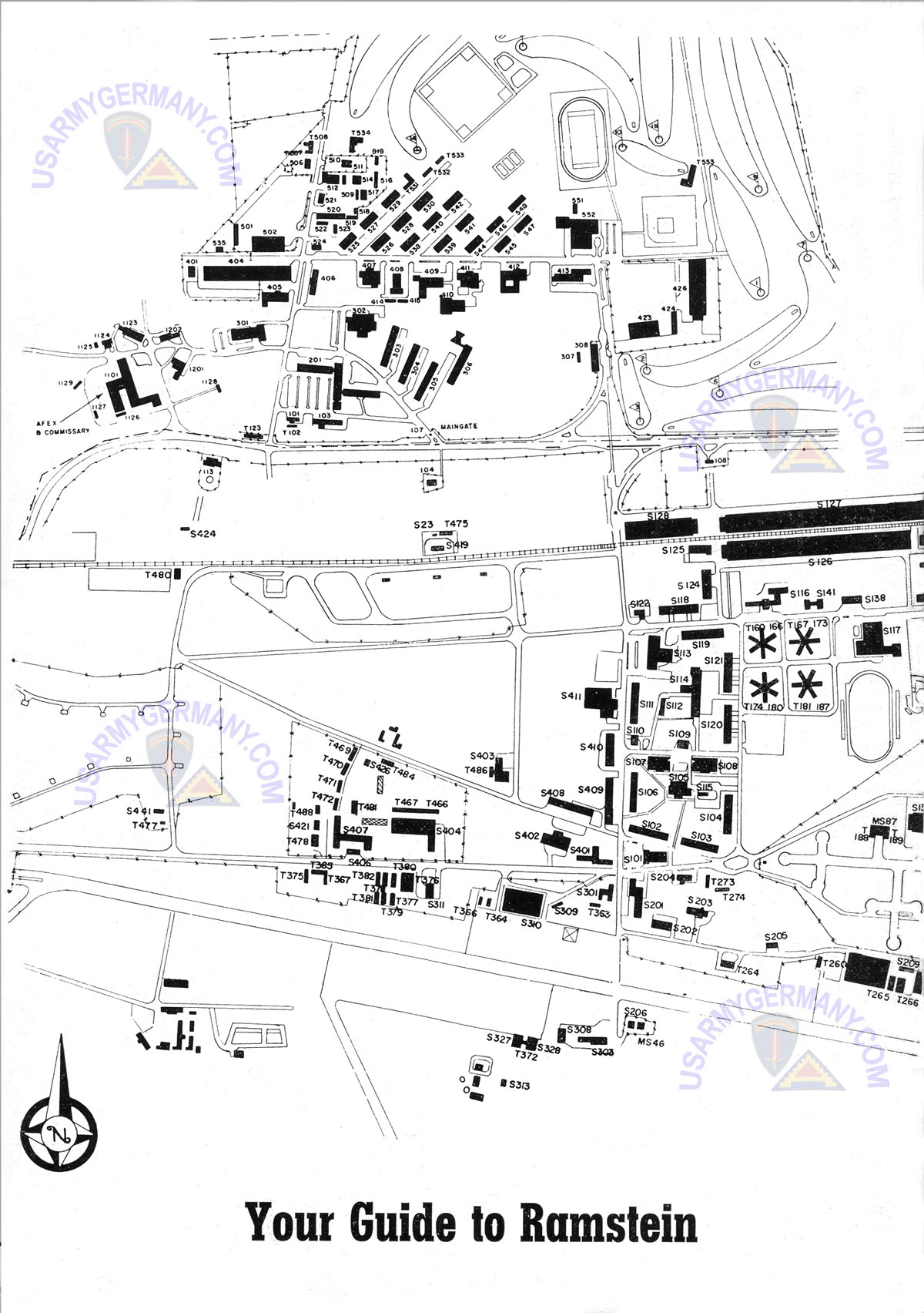 USAREUR Installation Maps Ramstein AB